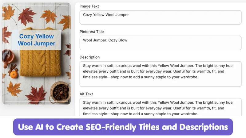 PinFlow ‑ Pinterest scheduler