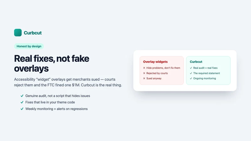 Curbcut — Accessibility Audit