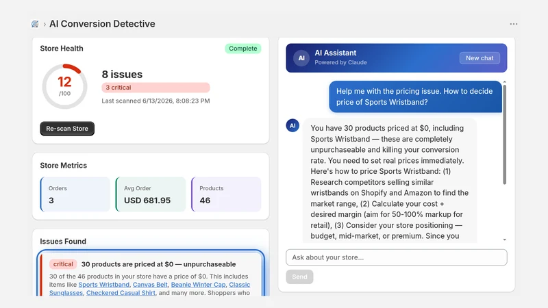 AI Conversion Detective