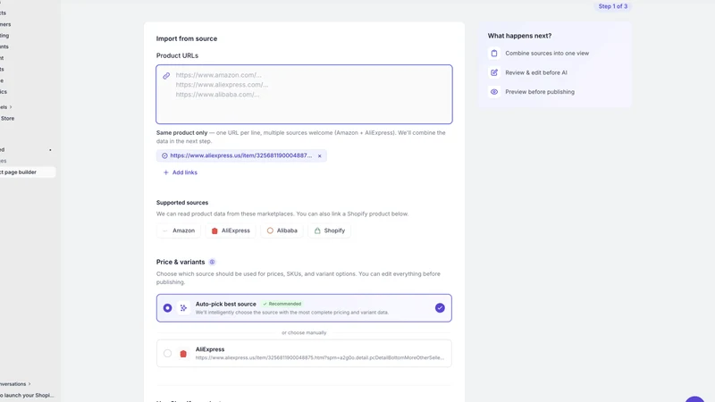 Zenfeed: AI Product Pages