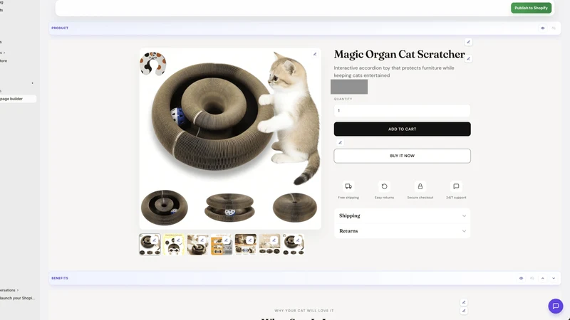 Zenfeed: AI Product Pages