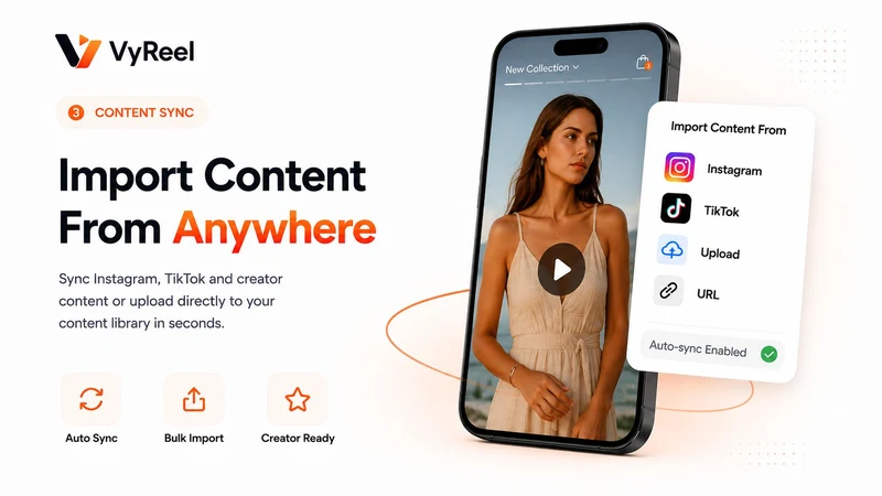 VyReel: Shoppable Videos&Reels