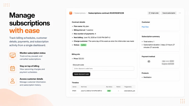 Subscriptions Plus