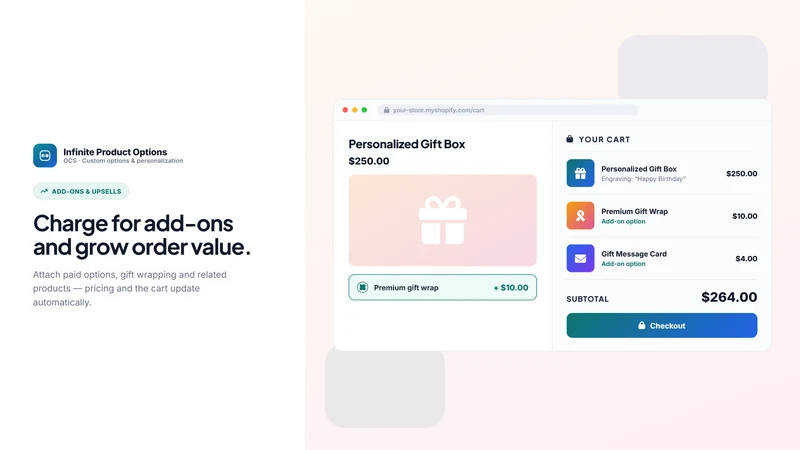 Infinite Product Options ‑ OCS