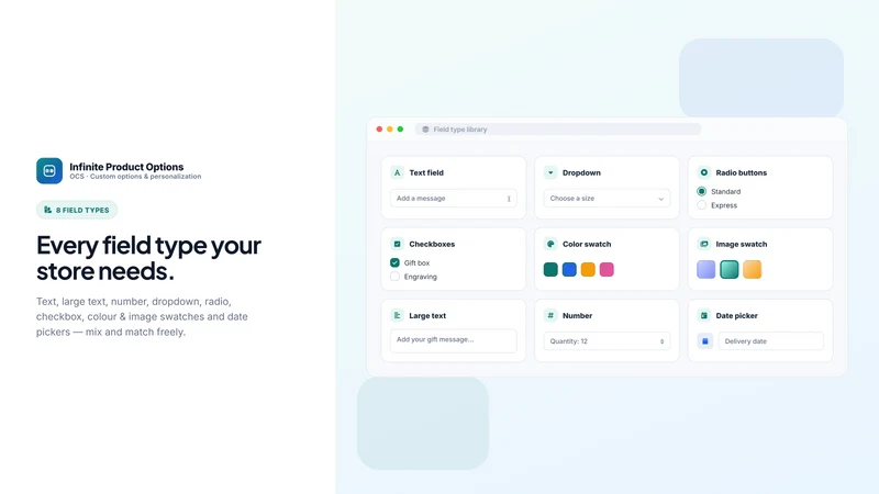 Infinite Product Options ‑ OCS