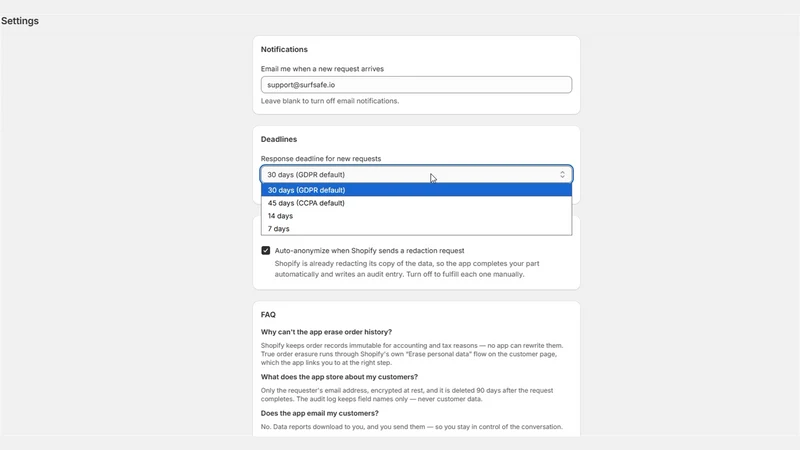 SurfSafe PrivacyPilot: GDPR