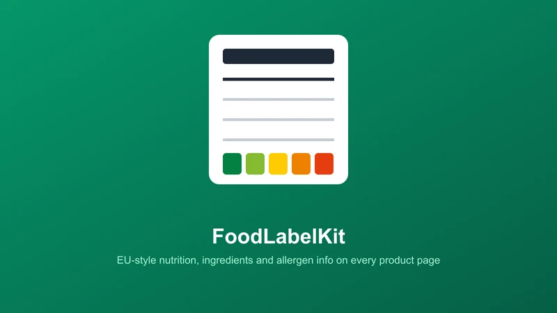 FoodLabelKit