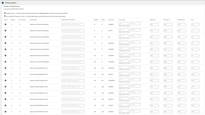 Autify OSM Finance Calculator