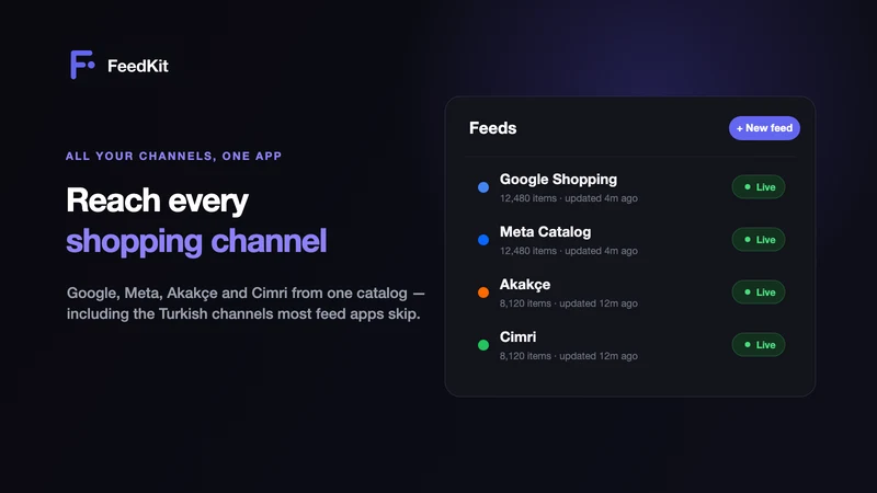 FeedKit: Product Feeds & XML