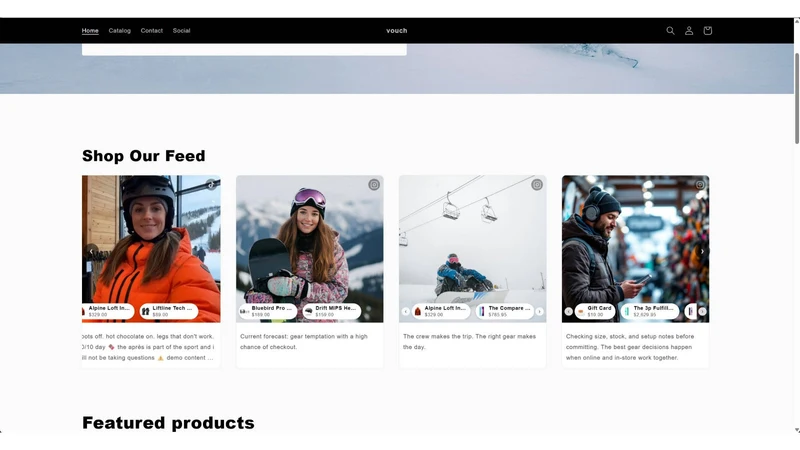 Vouch ‑ Social Feeds & Reviews