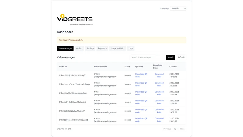 VidgreetsConnect