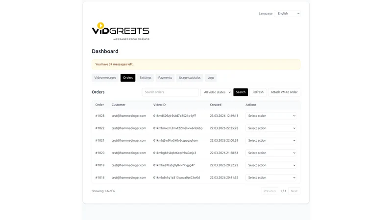 VidgreetsConnect