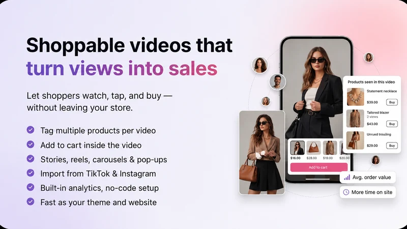 Reelcart: Shoppable Video