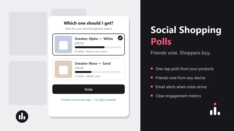 PollPal ‑ Social Product Polls