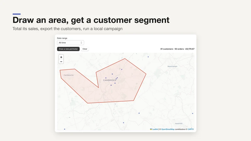 Petit Tools: Customer Heatmap