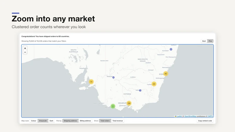 Petit Tools: Customer Heatmap