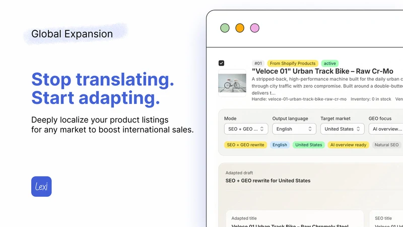 Lexi AI — Multilingual SEO
