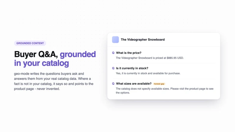 GEO‑Mode ‑ Get cited by AI