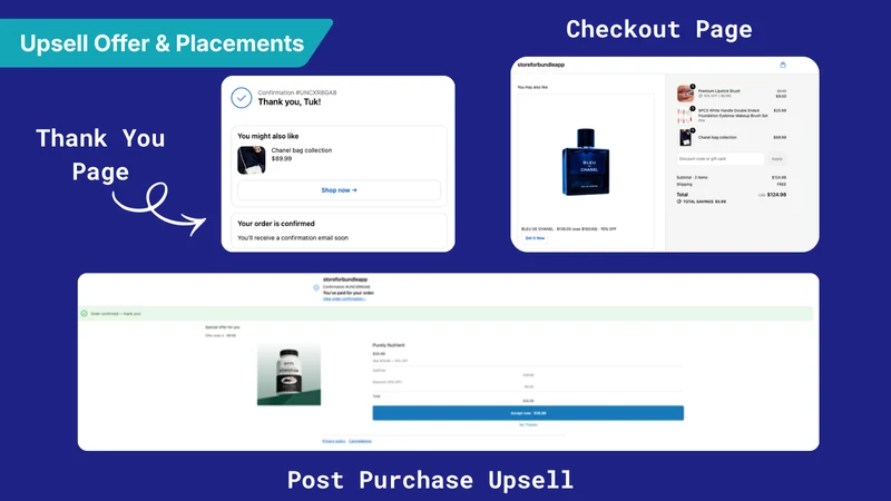 COVA Upsell & Countdown Timer