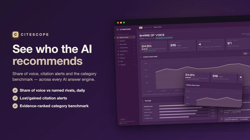 CiteScope AI Visibility