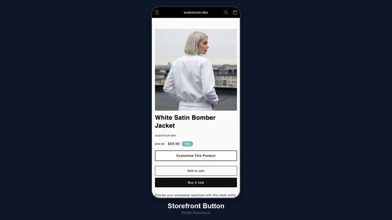 SudoMock ‑ Product Customizer