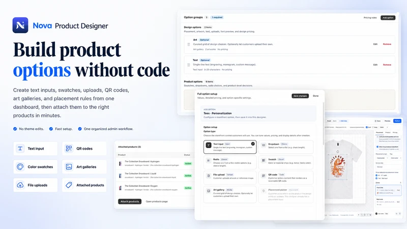 Nova Product Designer