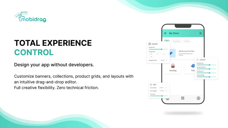 Mobidrag – Mobile App Builder