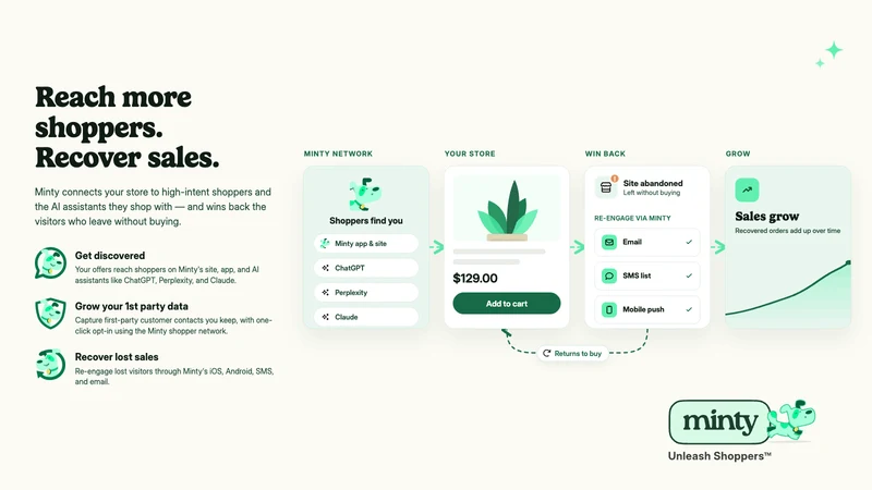 Minty ‑ Reach More Shoppers