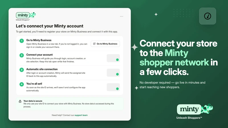 Minty ‑ Reach More Shoppers