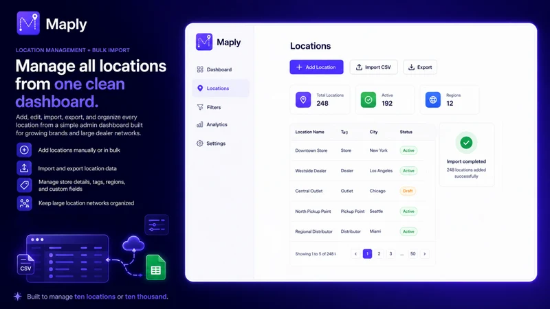 Maply Store Locator
