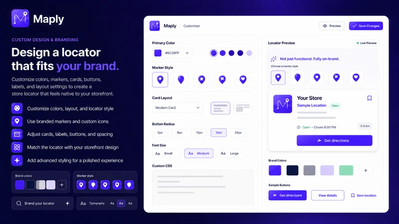 Maply Store Locator