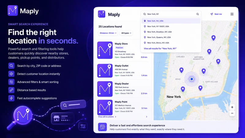 Maply Store Locator