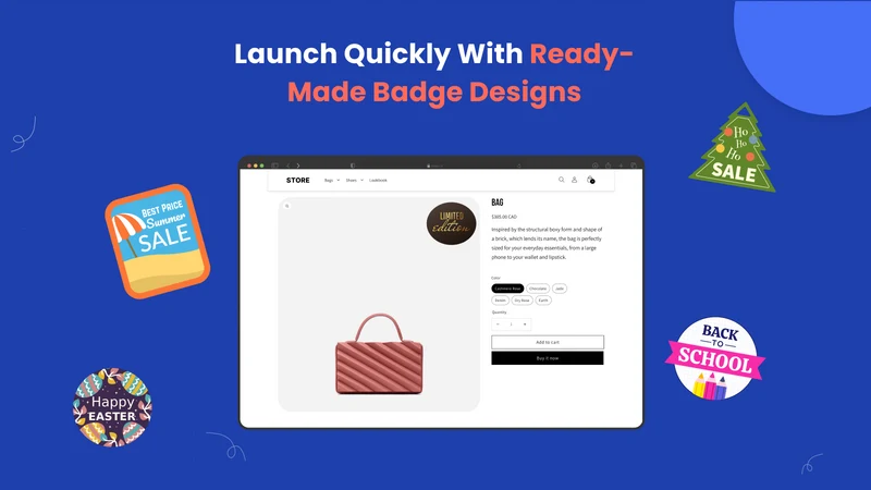 GA: Product Labels & Badges