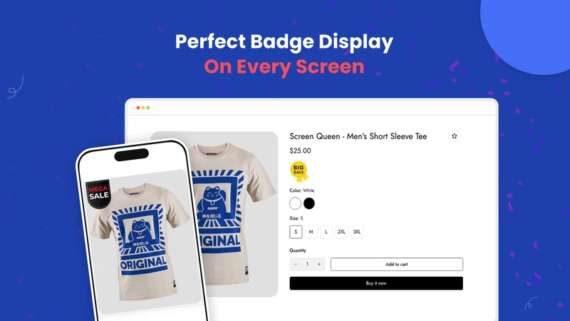 GA: Product Labels & Badges