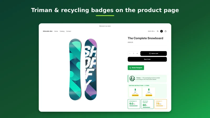 EU GreenPass Eco Compliance