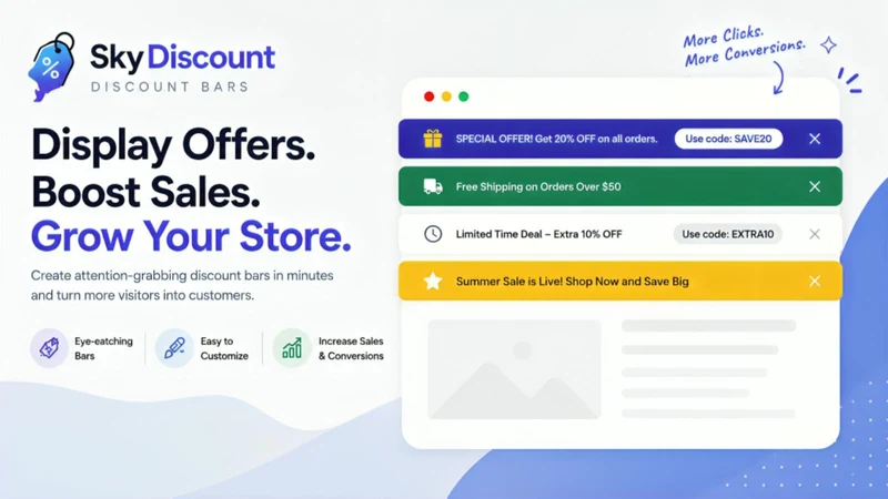 Sky Discount Coupon Bar