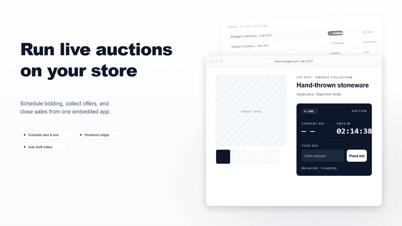 SF: Auction & Bidding