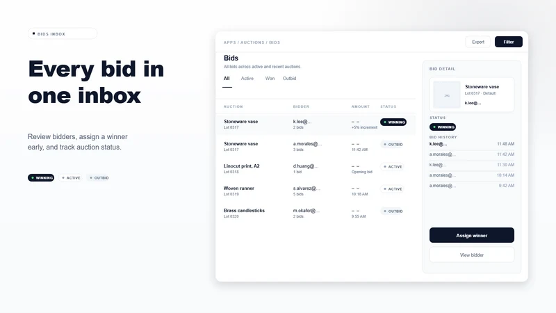 SF: Auction & Bidding