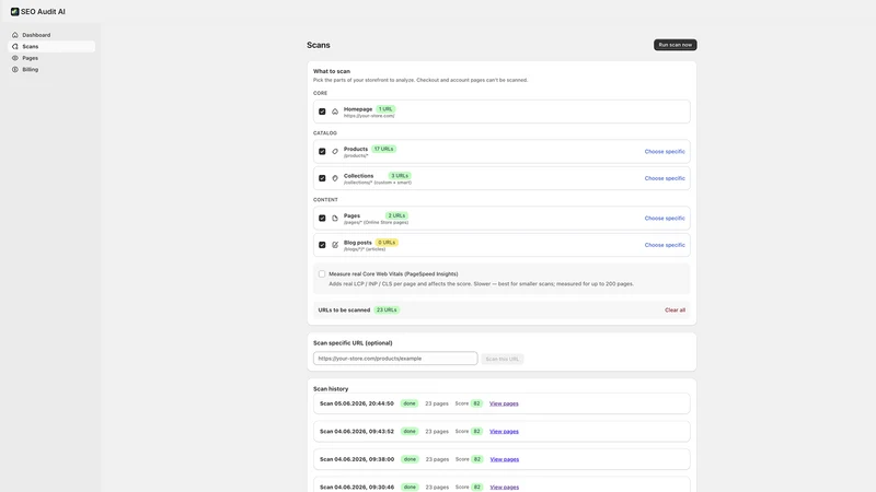 SEO Audit AI