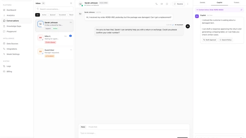 Qwry: AI, Helpdesk & Live Chat