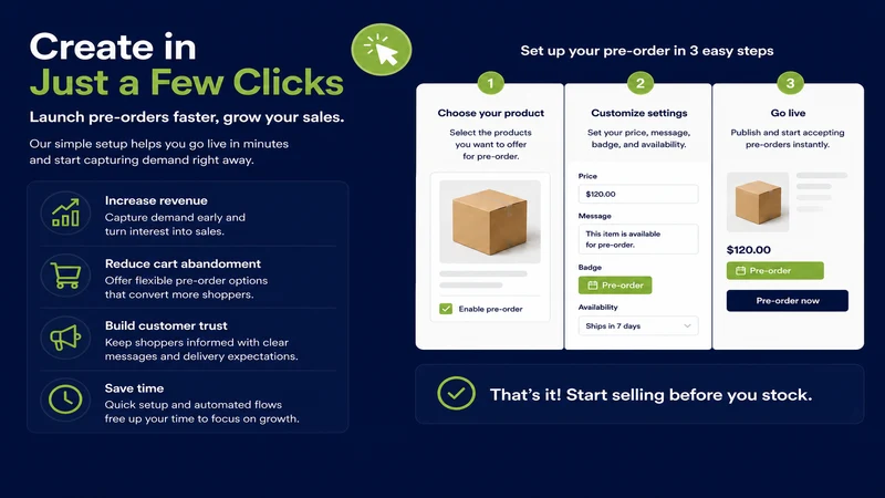 VR: PreOrder Partial Payments