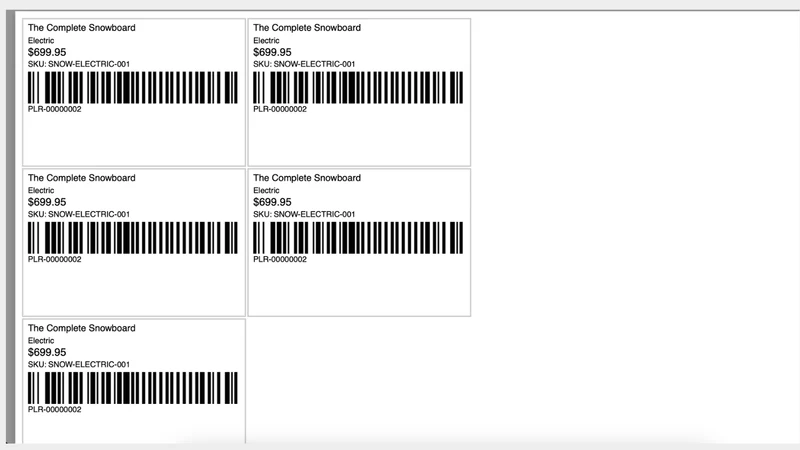 Receivio: PO Label & Receive