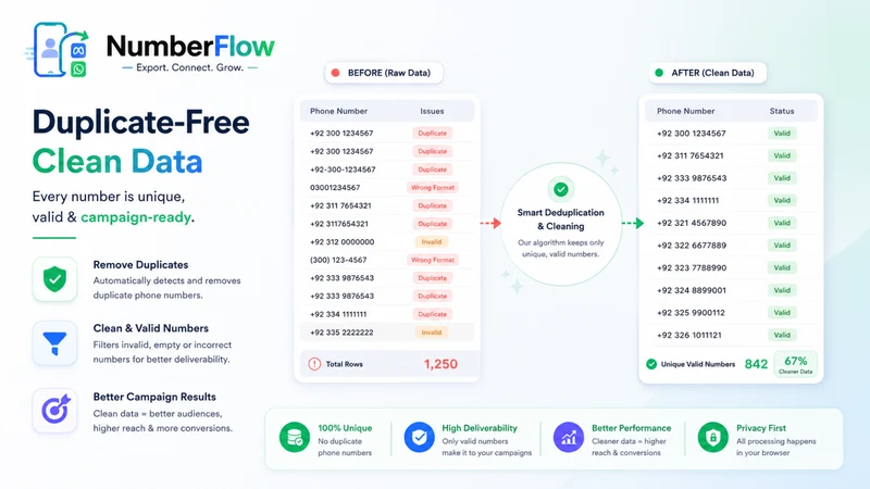 Numberflow ‑ Export Customers