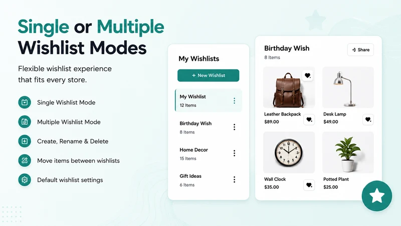 LR Smart Wishlist