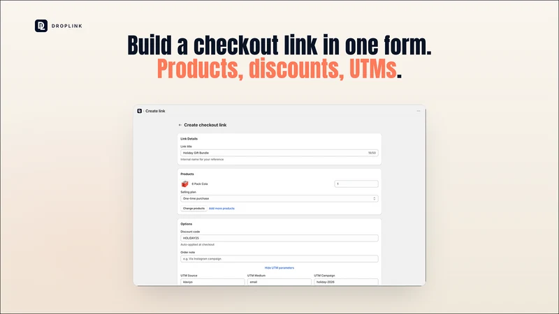 DropLink: Subscription Links