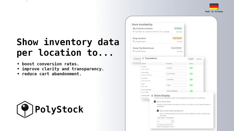 PolyStock: Locations Inventory
