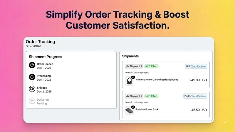 ORDA ‑ Order Tracker