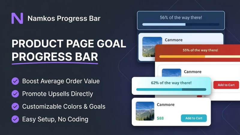 Namkos Progress Bar & Upsell