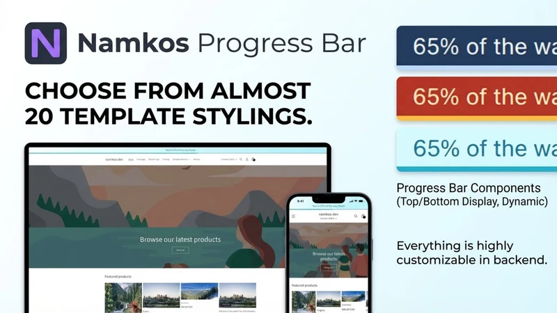 Namkos Progress Bar & Upsell