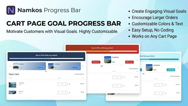 Namkos Progress Bar & Upsell
